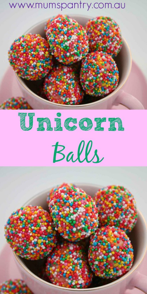 Unicorn Rainbow Balls Mum's Pantry