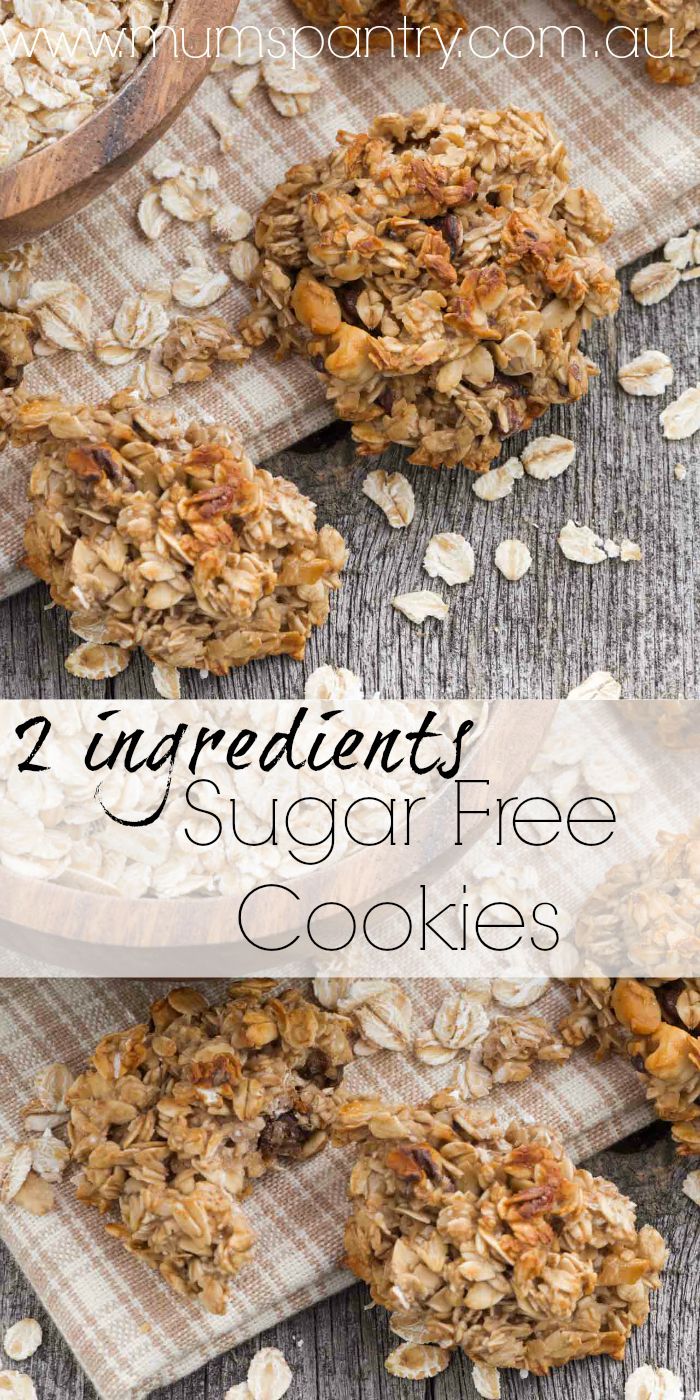 2 ingredient sugar free cookies