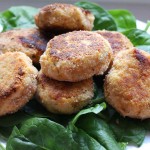 Chicken and Haloumi Patties