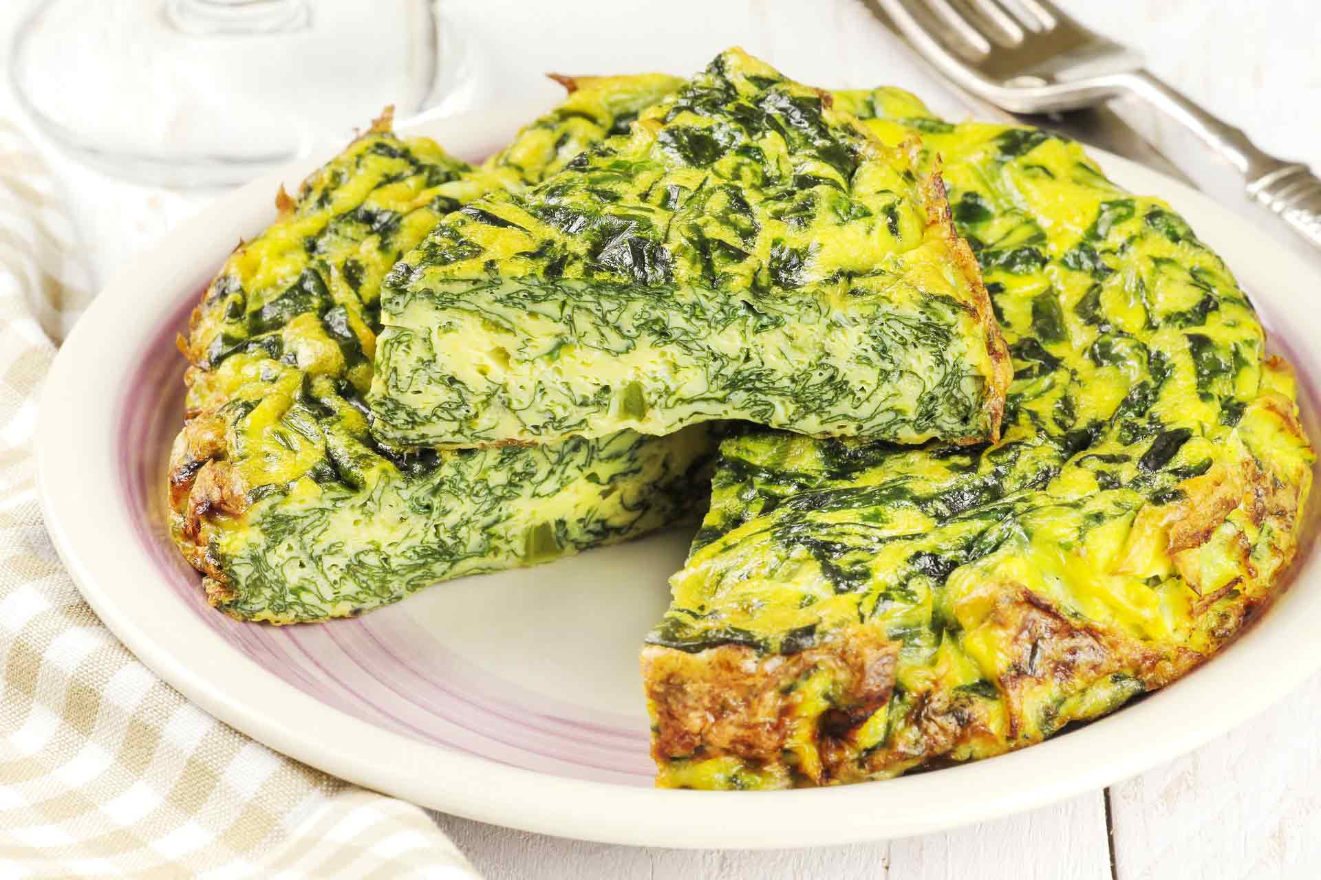 Home Made Italian Spinach Frittata Mum S Pantry