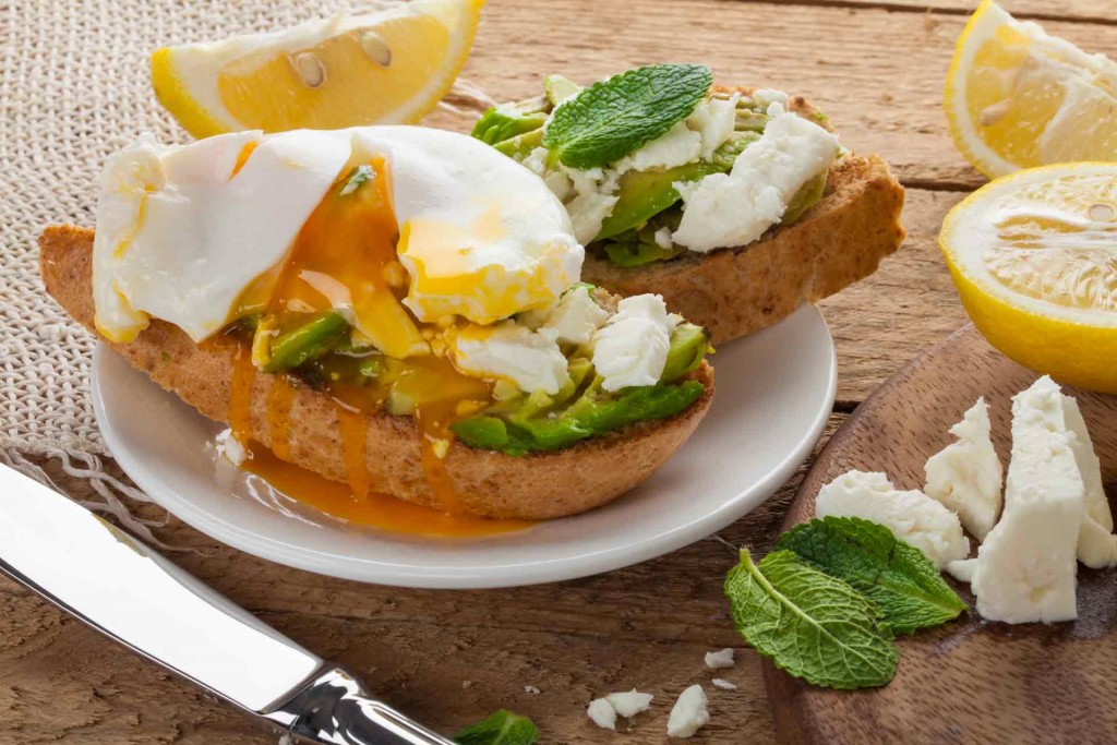 Avocado and Poached Egg Open Sandwich - Mum's Pantry