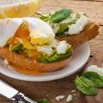 Avocado And Poached Egg Open Sandwich