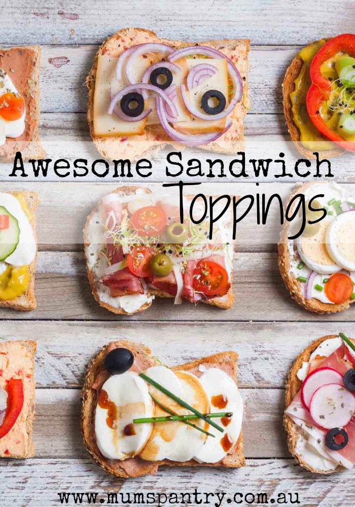 awesome sandwich toppings