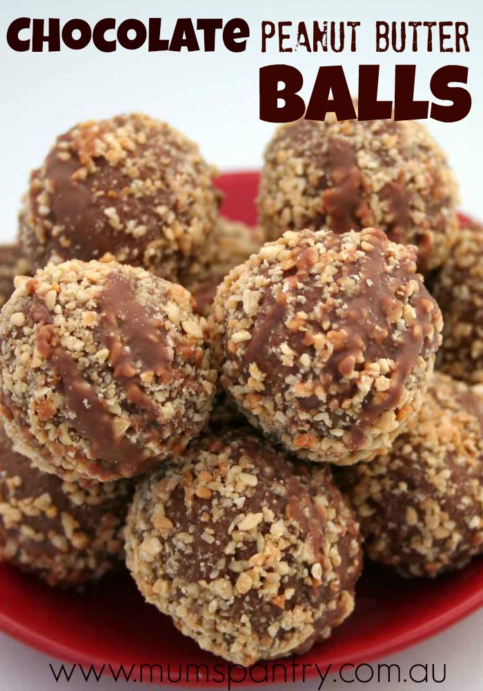 chocolate peanut balls