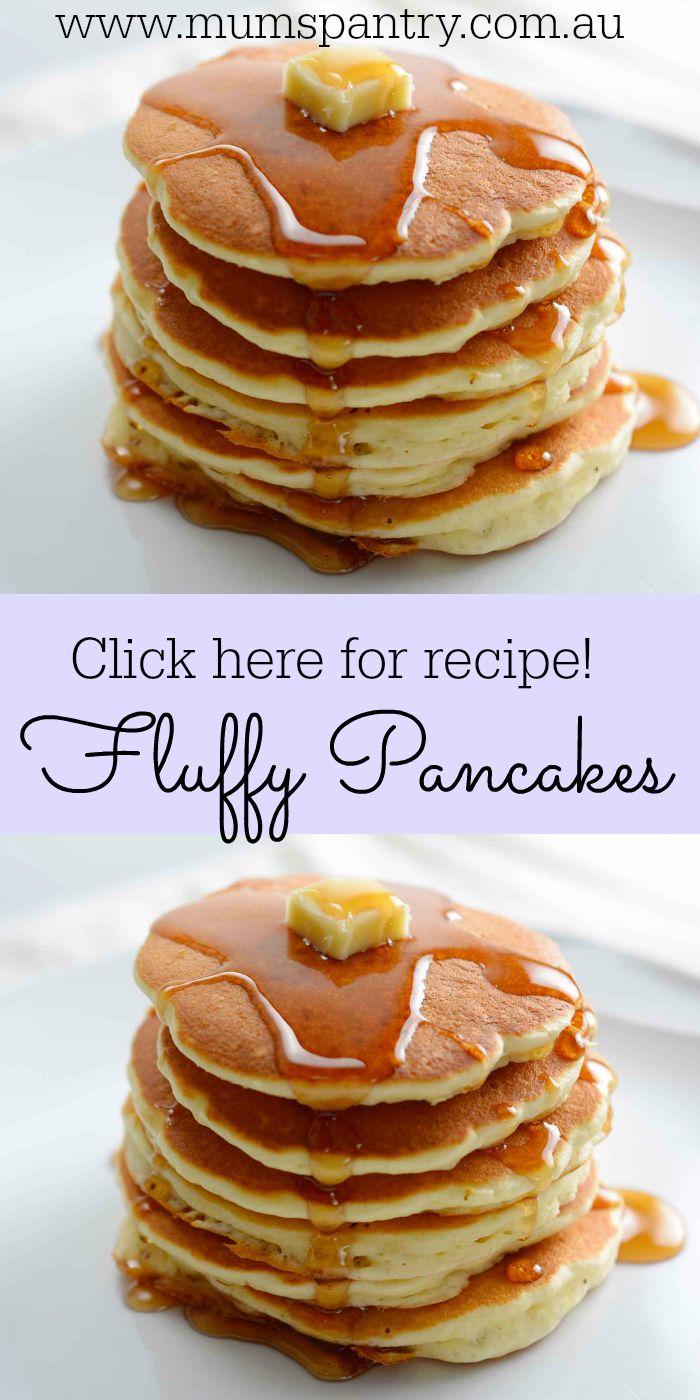 fluffy pancakes