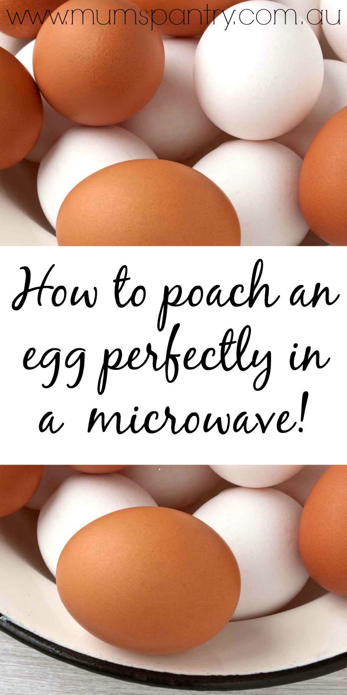 how to poach an egg in the microwave