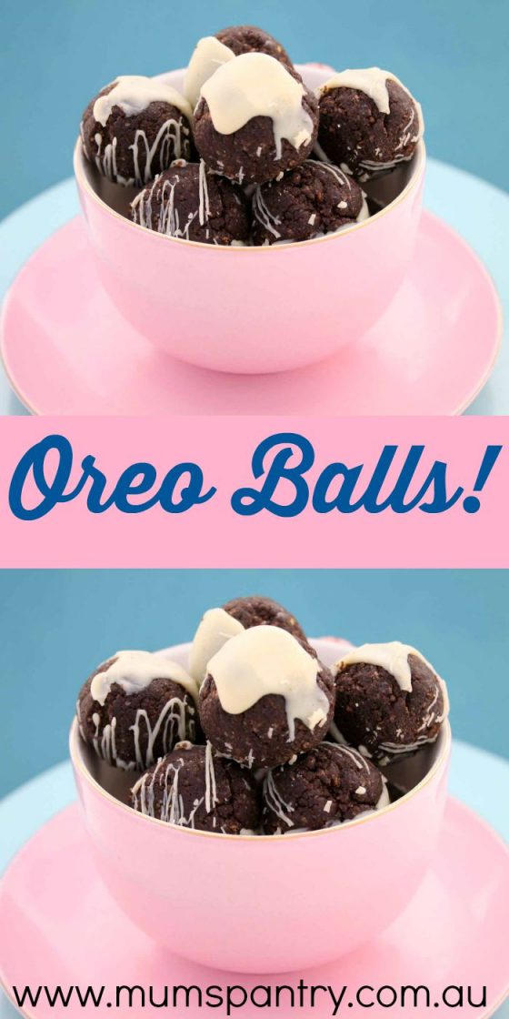 Oreo Balls Mum's Pantry