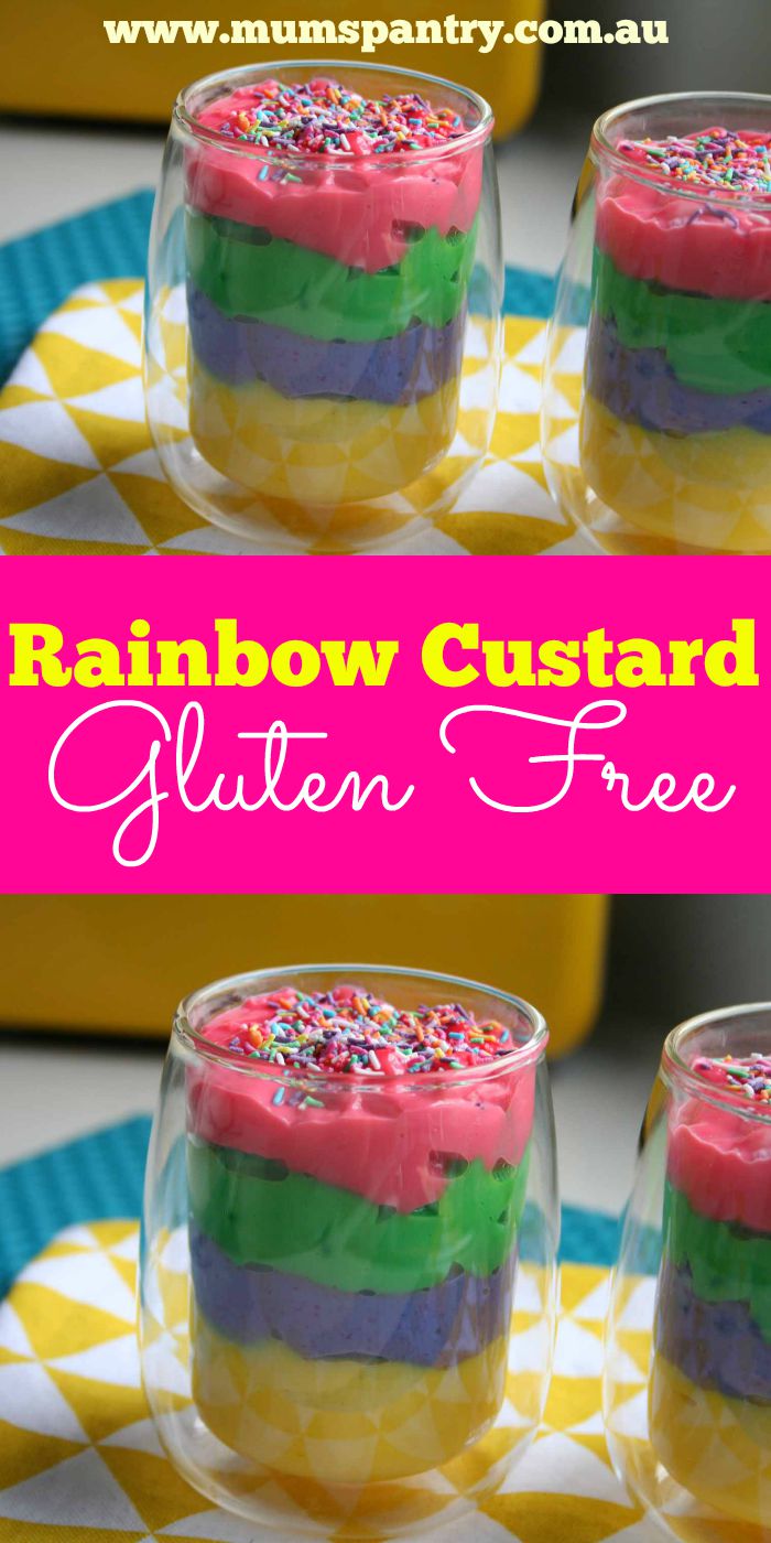 rainbow custard gluten free