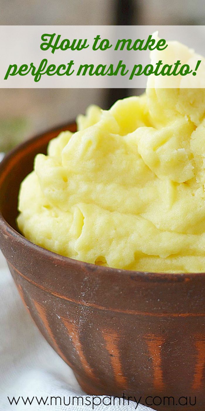 how to make perfect mash potato