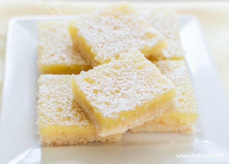 Gluten free lemon squares