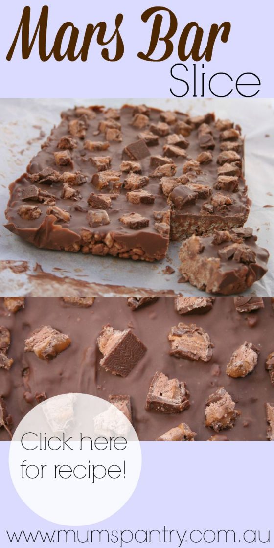Quick and Easy Mars Bar Slice Mum's Pantry