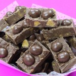 No Bake 3 Ingredient Fruchoc Fudge