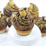 Chocolate Honeycomb Cupcakes