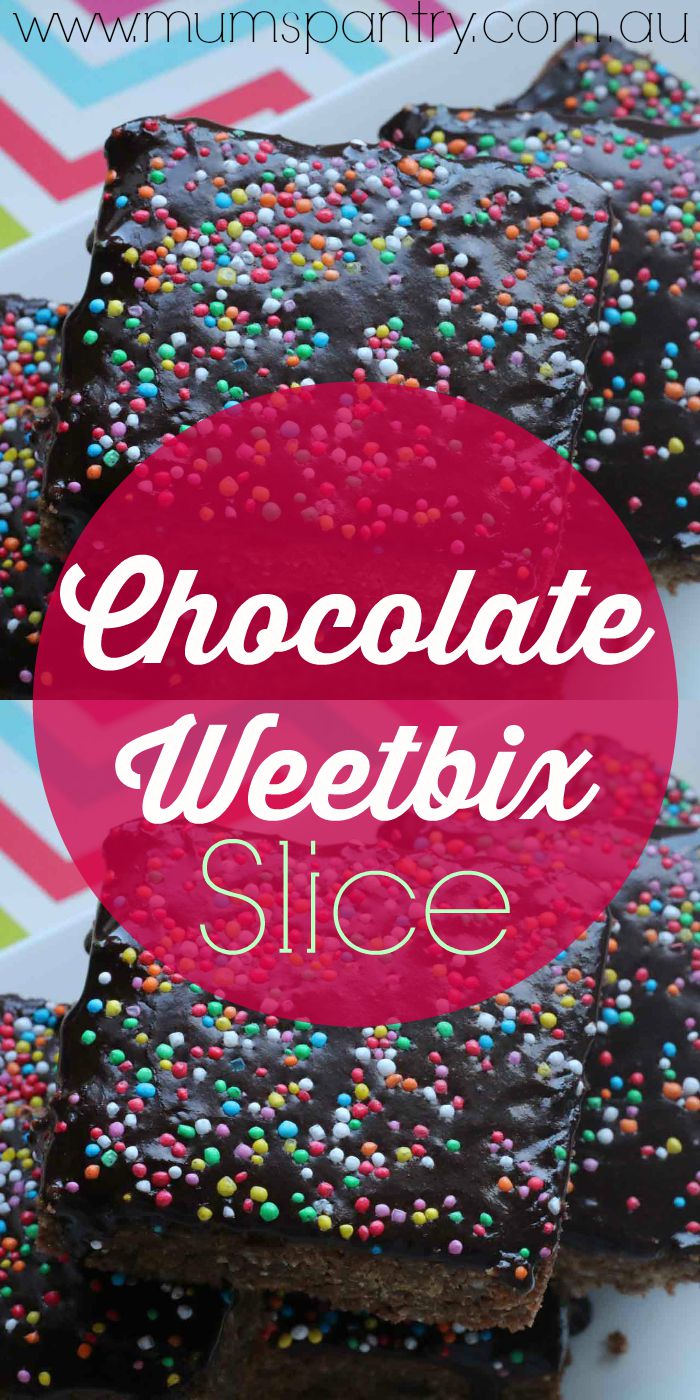 chocolate weetbix slice