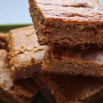 Caramel, Date and Walnut Slice