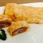 Vegetable, Bacon & Sausage Scroll  