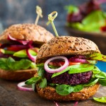 Beetroot and Quinoa burgers