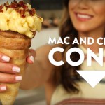 How to Make a Bacon Mac and Cheese Cone!