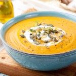 Roasted Pumpkin and Carrot Soup