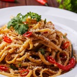 Capsicum and Chilli Linguine