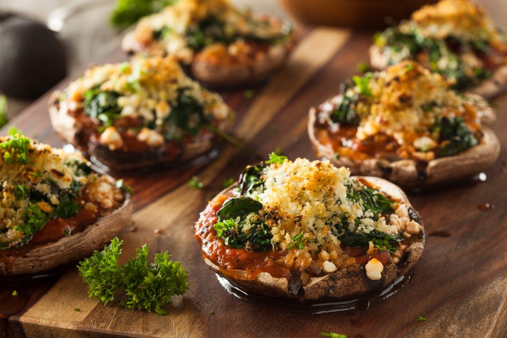 Baked Stuffed Portobello Mushrooms Mum's Pantry