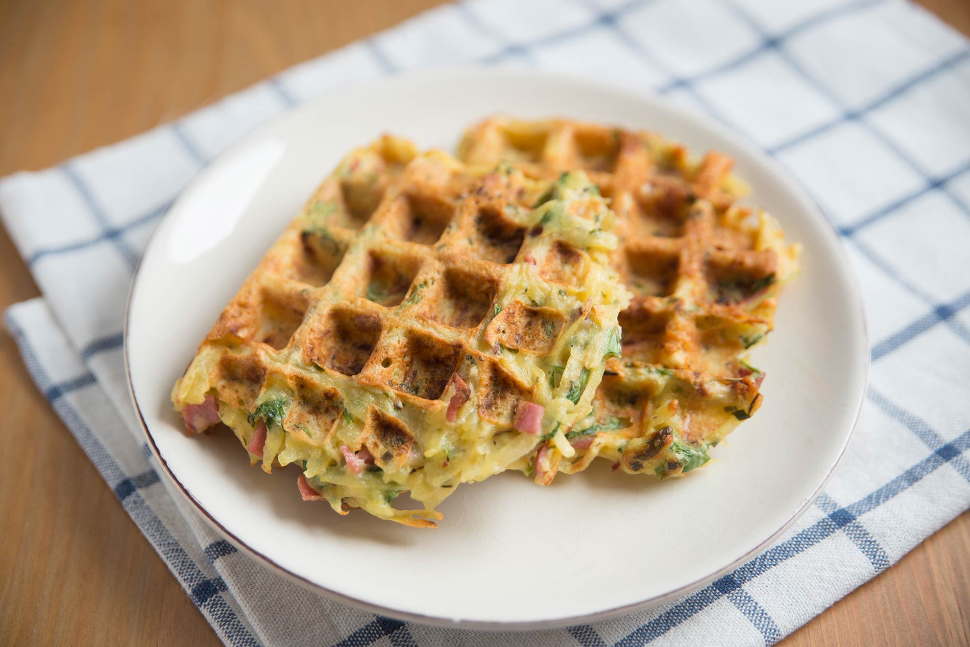 homemadezucchiniwaffles Mum's Pantry