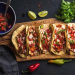 Prawn Tacos with Jalapeño Salsa