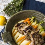 Lemon and Mustard Lamb Chops with Creamy Potato Mash