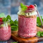 Raspberry Chia Pudding