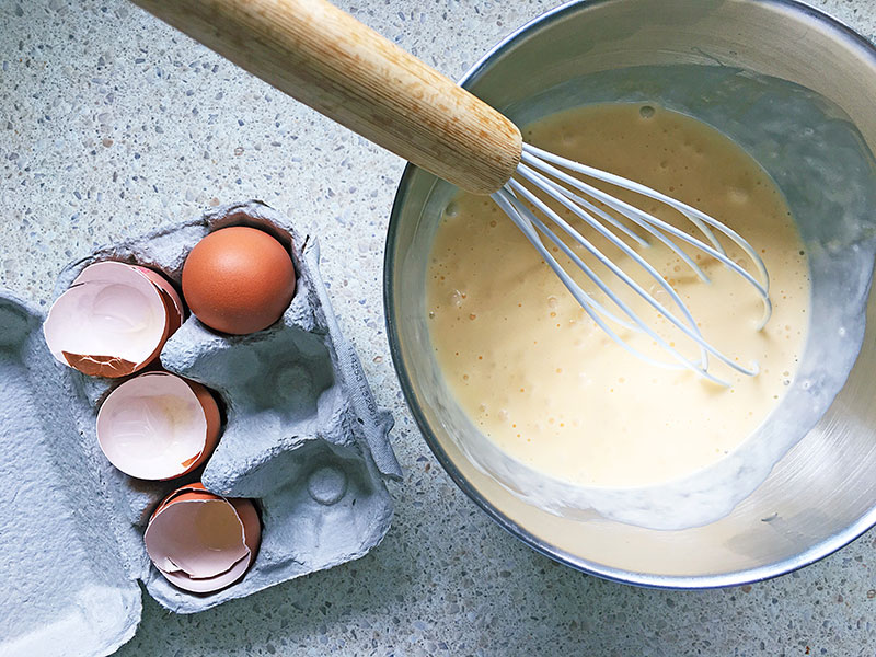 Bacon and Cheese Quiche recipe