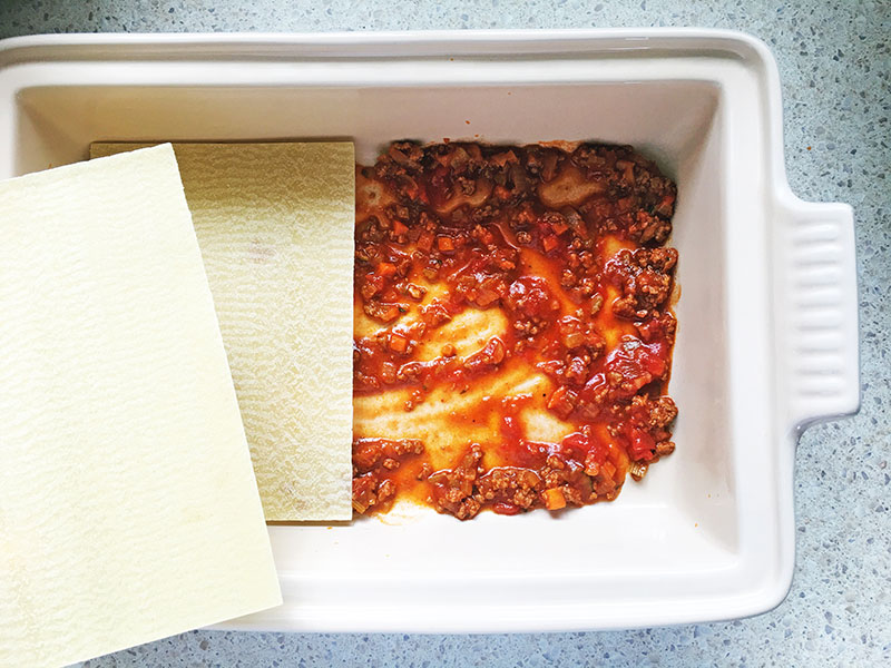 how to make your own beef lasagne