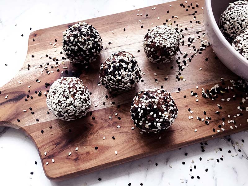 macadamia and almond bliss balls recipe