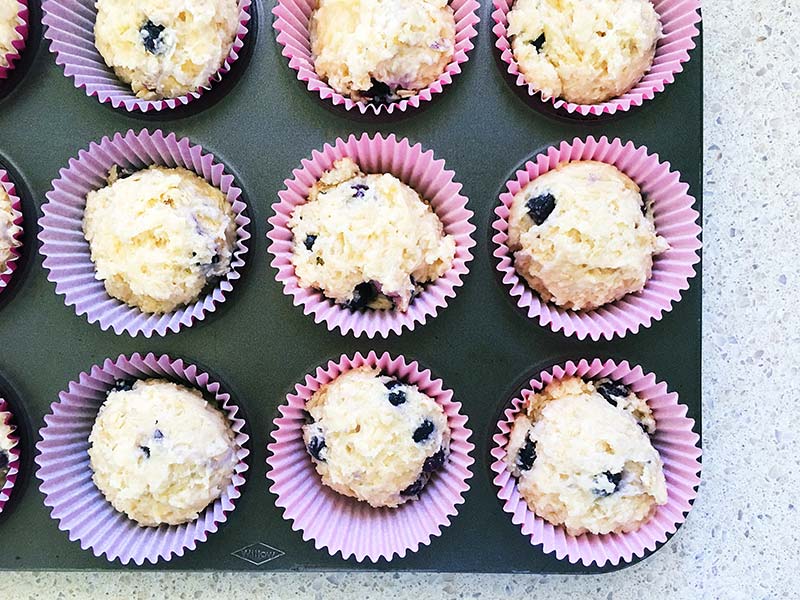 blueberry muffin recipe