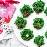 Marshmallow Christmas Wreaths