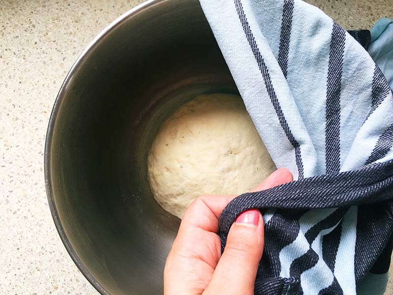homemade focaccia dough