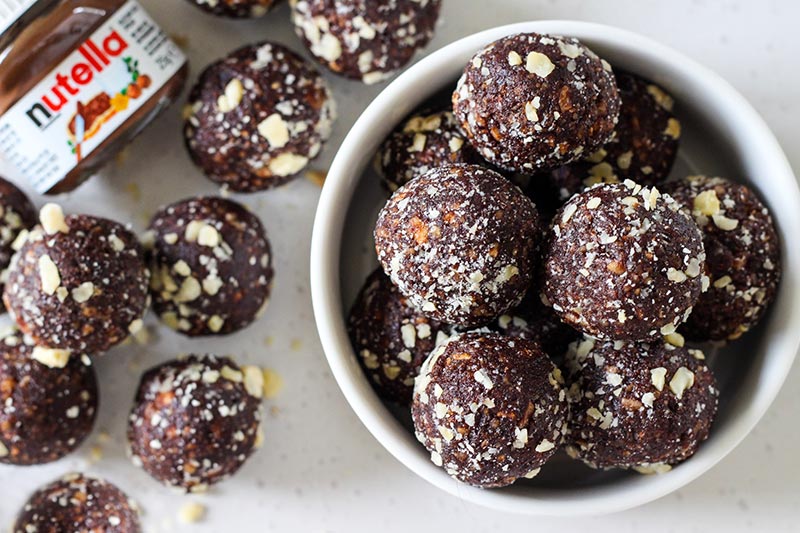 Bliss Balls, Nutella,