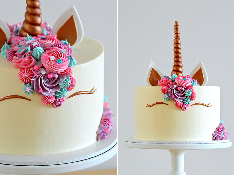 unicorn birthday cake