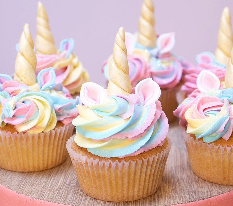 unicorn cupcakes