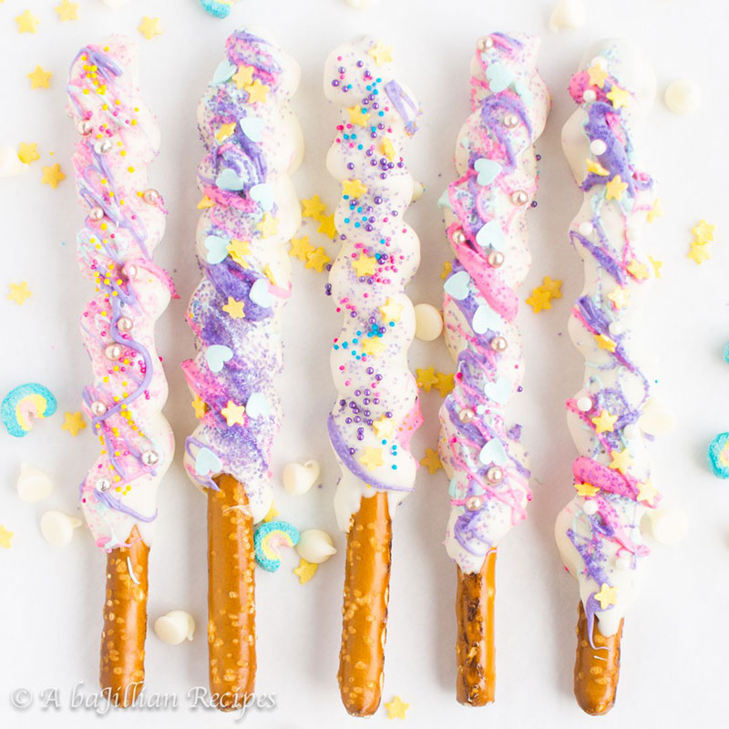 unicorn pretzels