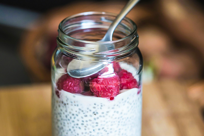 chia seed pudding