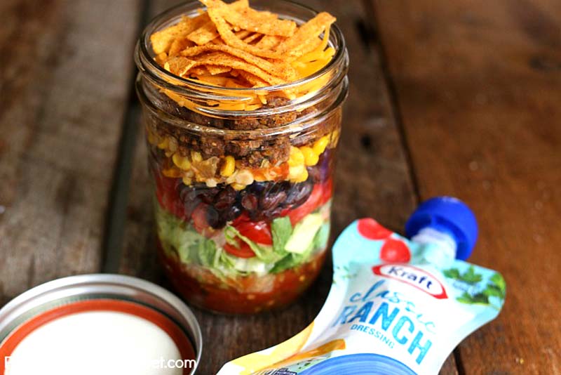 taco salad jar