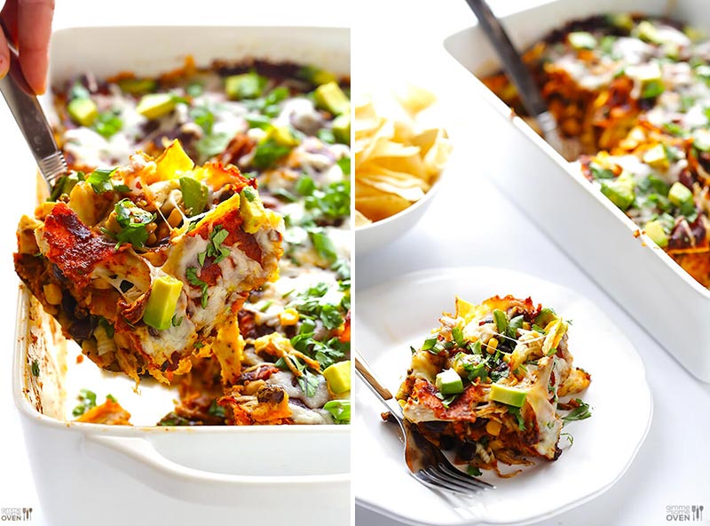 chicken enchilada casserole