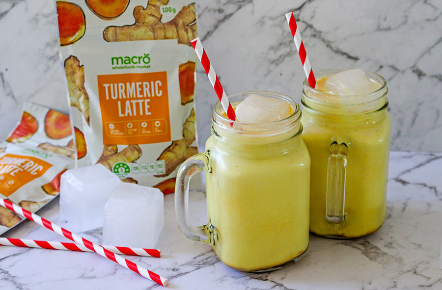 Woolworths Macro turmeric latte